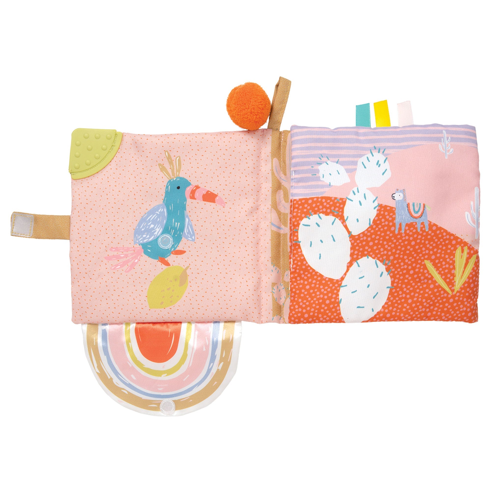 Llama Themed Soft Baby Activity Book