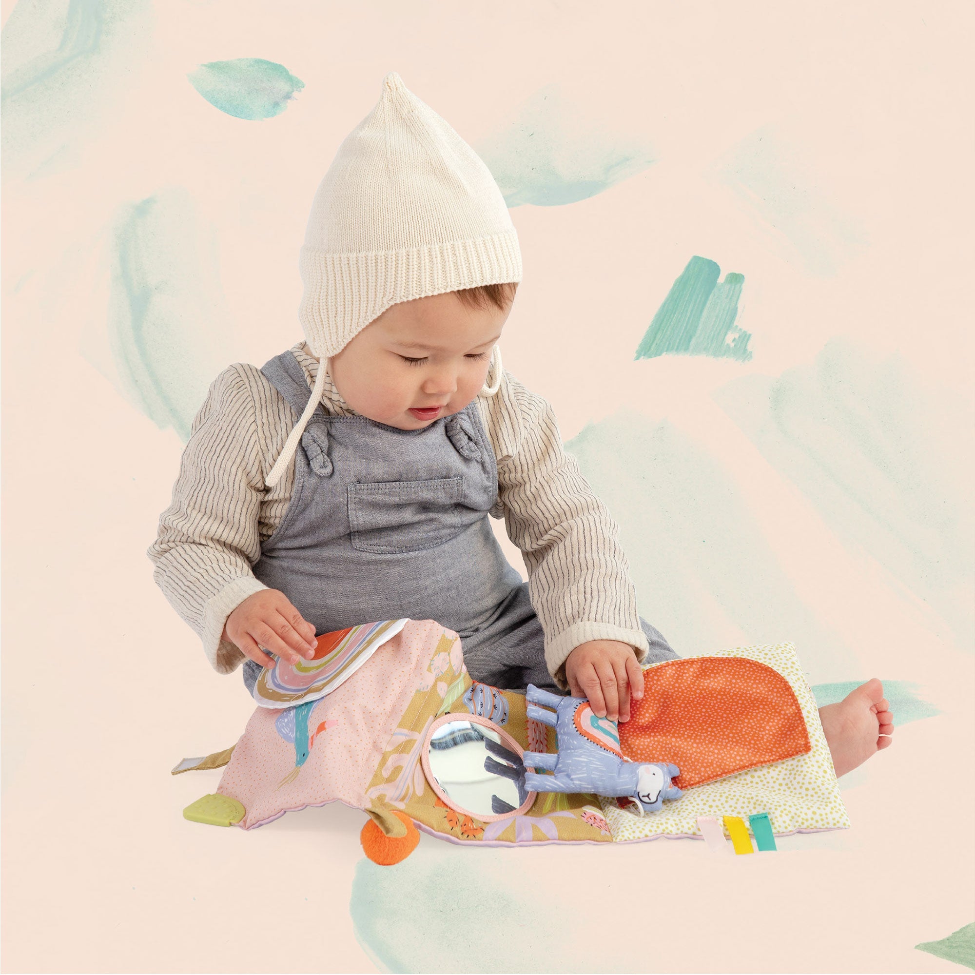 Llama Themed Soft Baby Activity Book