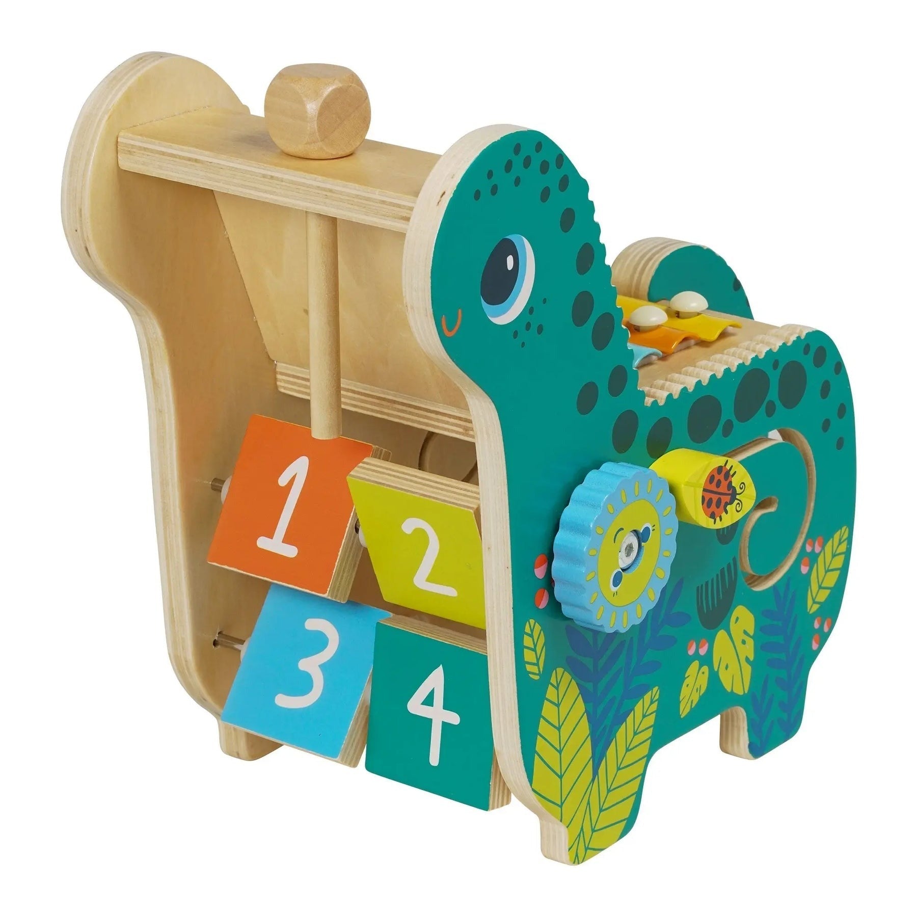Musical Diego Dino Wood Toy