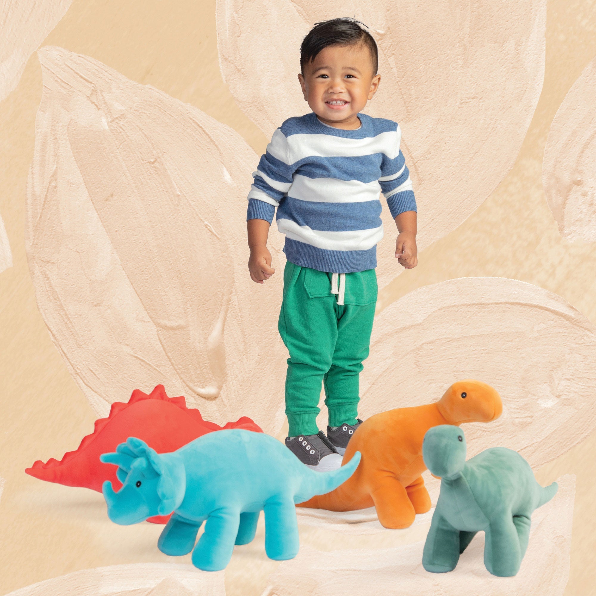 Spike Velveteen Triceratops Dino 9.5"