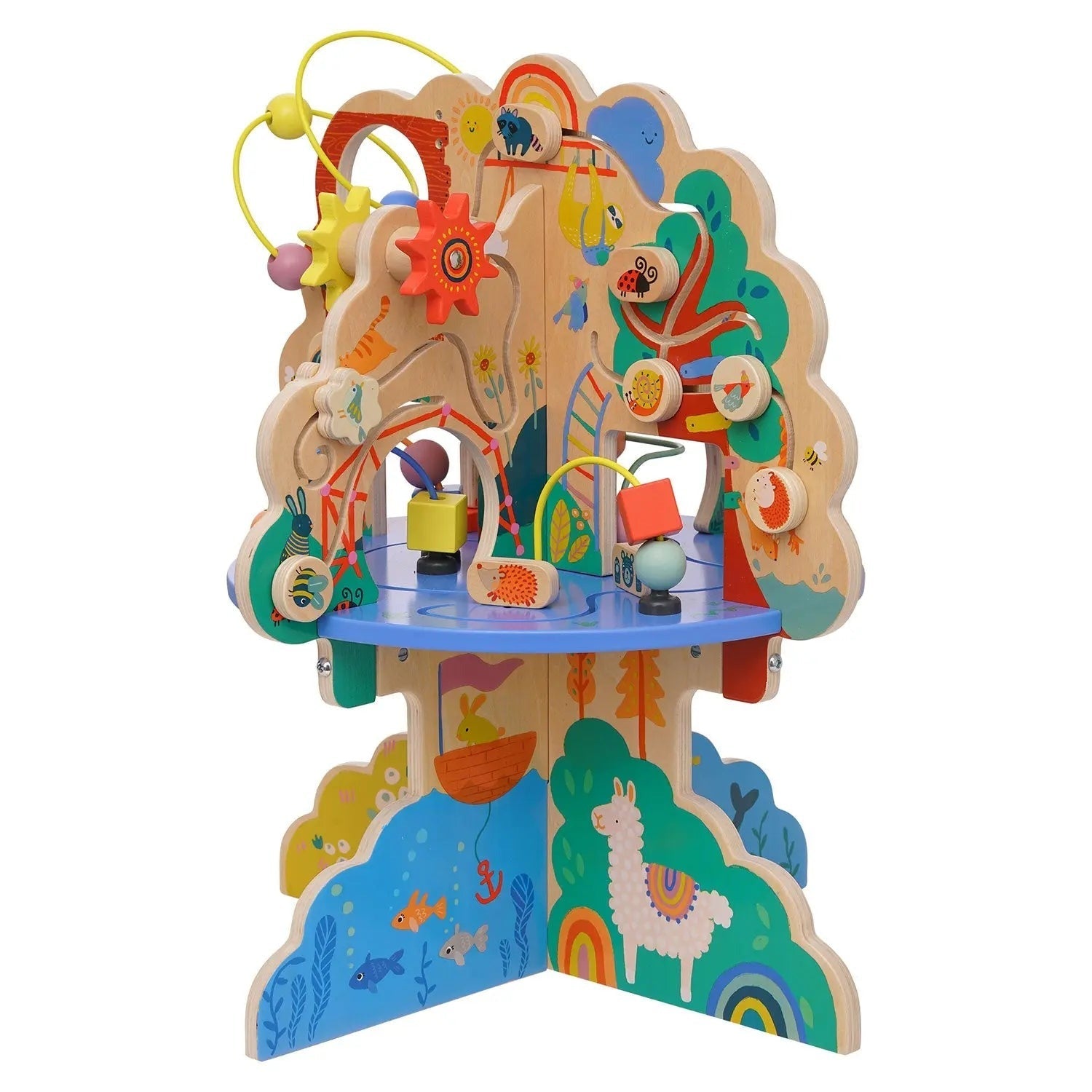 Wooden Activity Center Playground Adventure