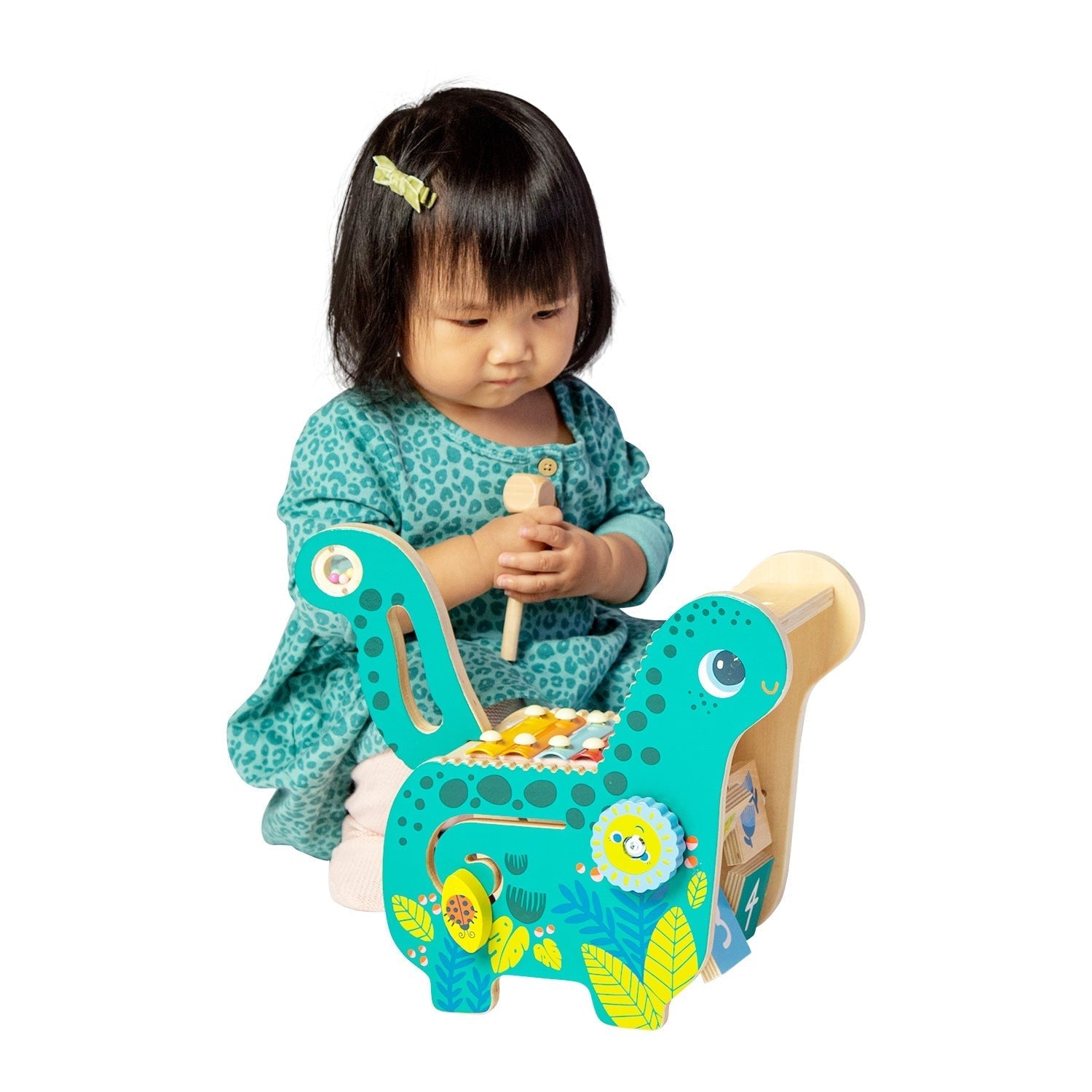 Musical Diego Dino Wood Toy
