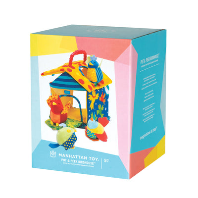 Put and Peek Birdhouse Soft Activity Toy