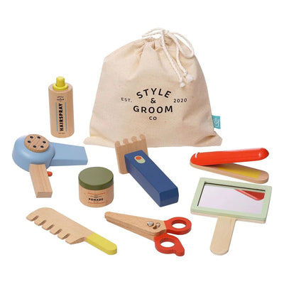 Style & Groom 9 Piece Wooden Toy Set