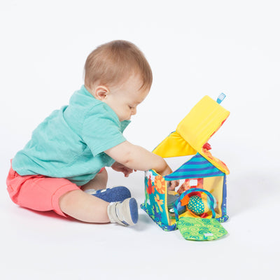 Put and Peek Birdhouse Soft Activity Toy