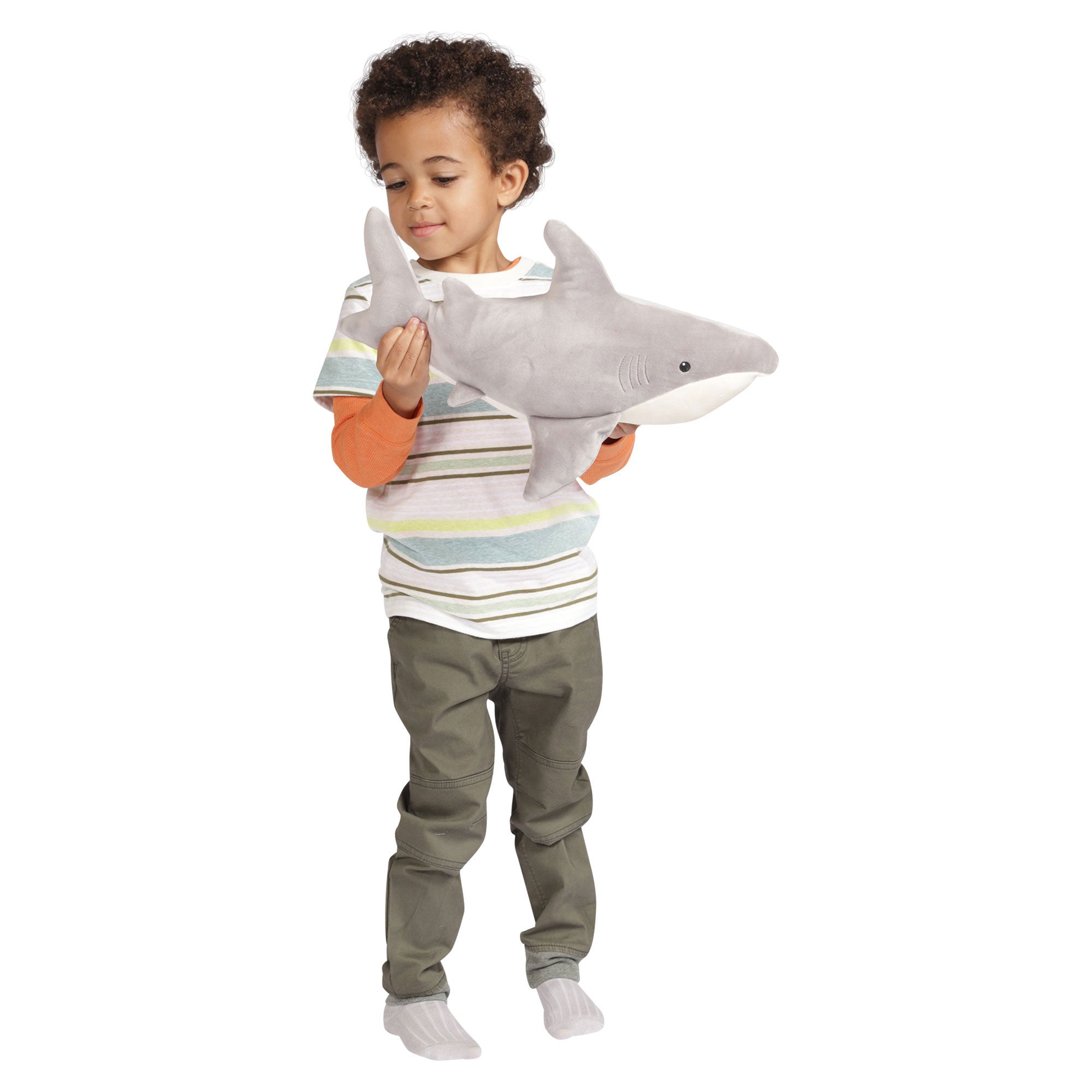 Snarky Sharky Velveteen Shark 16"